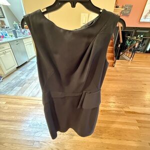 Tahari Arthur S. Levine Black Peplum Sheath Dress – Size 8